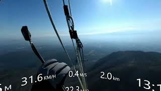 赤城山系火起山ハイクアンドフライVR180映像 2023.12.30 Ozone Ultralite4