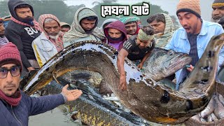 বছরের শুরুতেই হিউজ পরিমাণে মাছ । Today fish market in meghula ghat