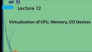 Cloud computing lecture 12