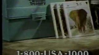 The Illustrated Wild Life Treasury Pail 1986