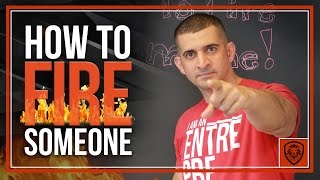 How to Fire Someone