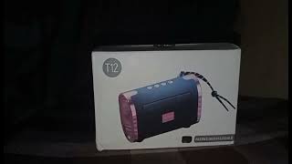 60Rb!!..Unboxing Speaker T12