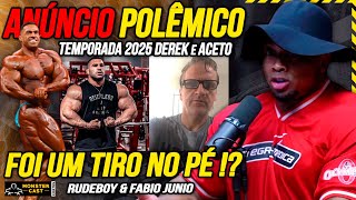 POLÊMICA DO DEREK IR PARA O ACETO ! ELE ACERTOU NA ESCOLHA DE COACH !? | RUDEBOY \u0026 FABIO JUNIO