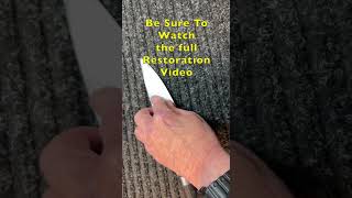 Repairing and Sharpening a Shun Chef Knife on a Work Sharp