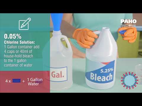 What concentration of chlorine is a disinfectant?