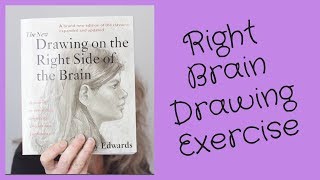 Drawing On The Right Of Brain Blind Contour Drawing Exercise (Crunched Paper)