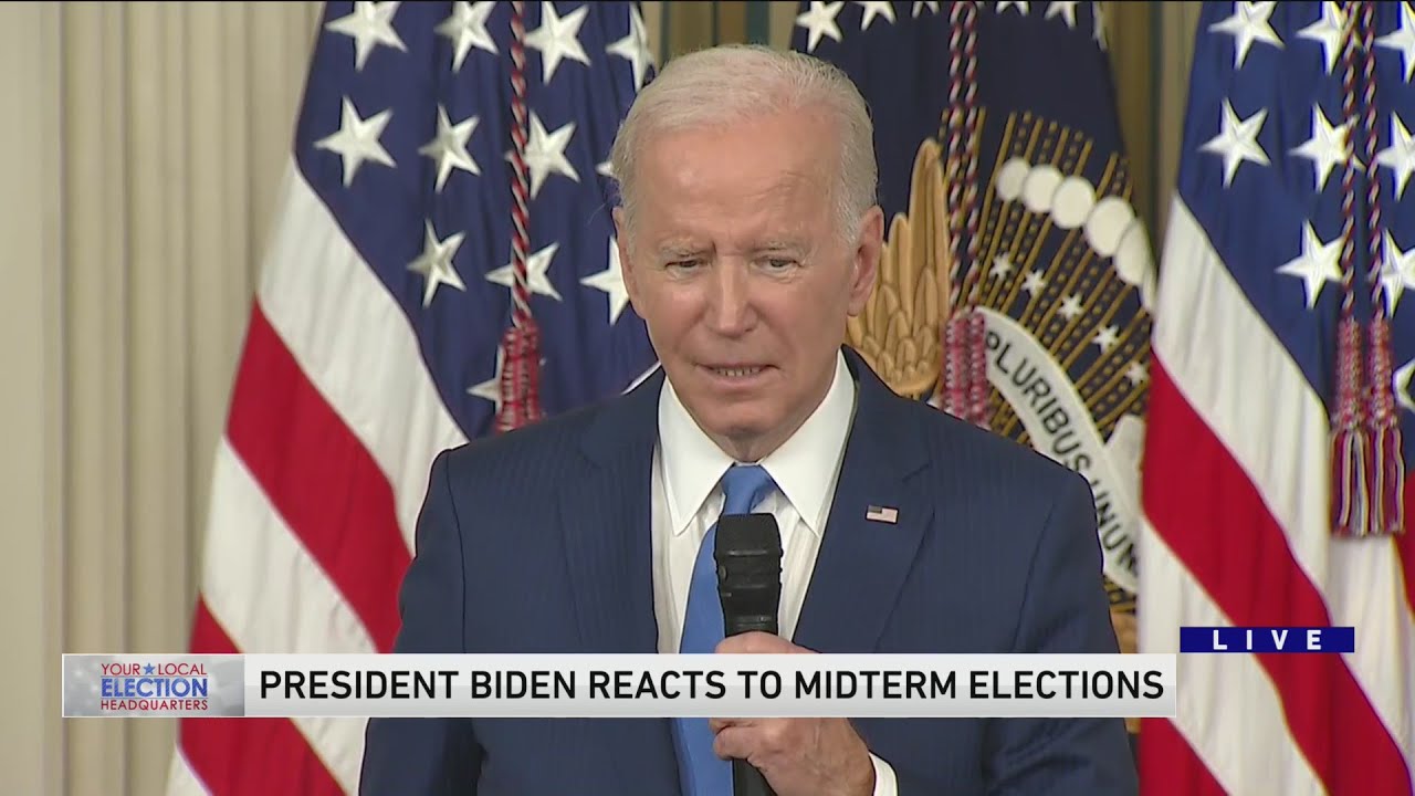 President Biden Addresses The Media Post-2022 Midterms - YouTube