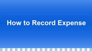 UNLIBOOKS SERVICES: How to Record Expense