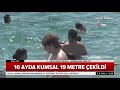 antalya konyaaltı sahili neden geriliyor