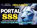 PORTAL 888 2024 🦁 PORTAL DEL LEÓN 8 DE AGOSTO 🦁EL MÁS PODEROSO DEL AÑO ✨ PORTALES SERES DE LUZ