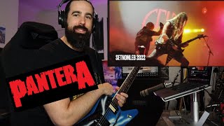 Guitar Teacher Reacts - Pantera Reunion Cowboys From Hell 2022 Live (Zakk Wylde|Charlie Benante)