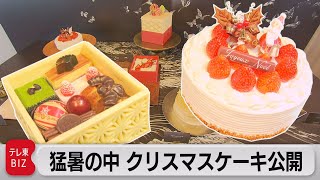 猛暑に公開した“クリスマスケーキ”　雅叙園東京の自信作とは？（2023年8月31日）