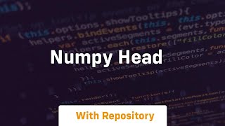 numpy head