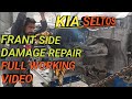 🇮🇳 Kia seltos 🚘 front side damage repair working video my mobile number 80773 69629