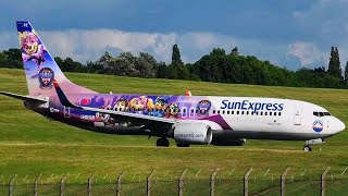 Special Livery : SunExpress (PAW Patrol: The Mighty Movie Livery) BHX