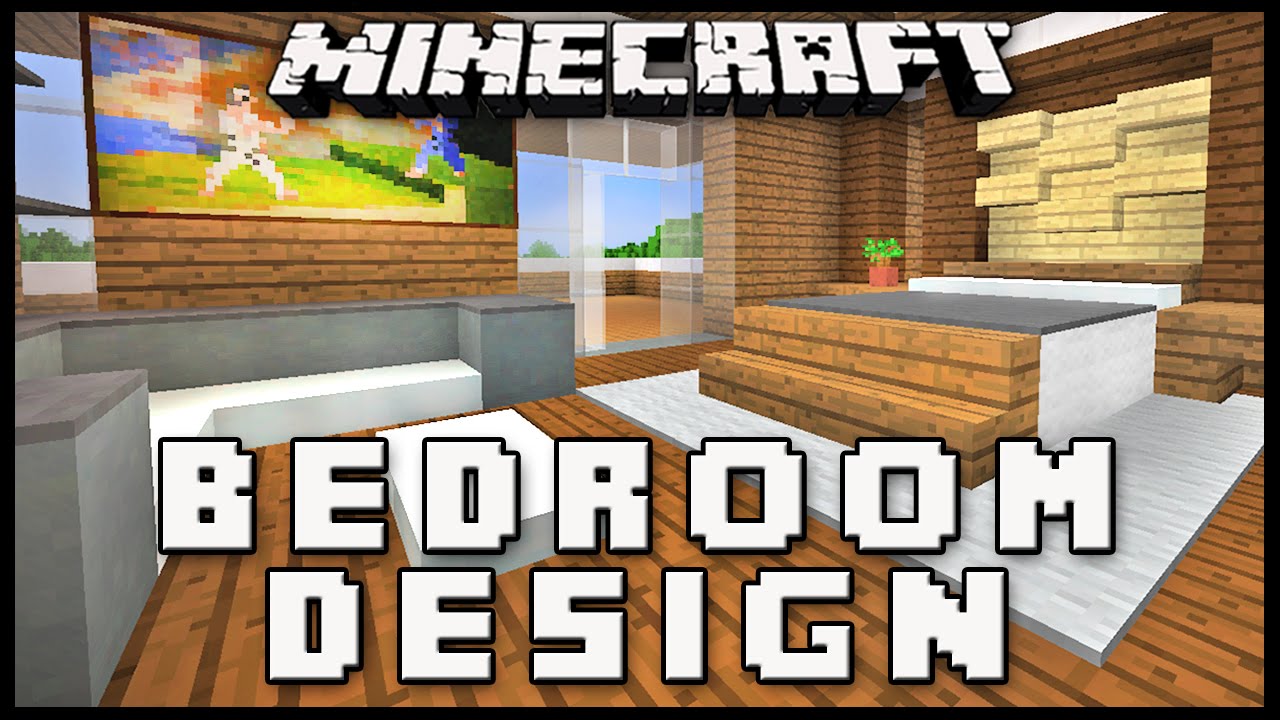 Minecraft: How To Make A Master Bedroom Design (Modern House Build Ep ...