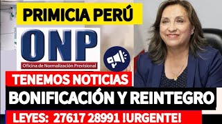 ONP : AUMENTO PARA JUBILADOS, ESTAS LEYES TE AUMENTAN PENSIÓN MÍNIMA / TENEMOS NOTICIAS URGENTE.