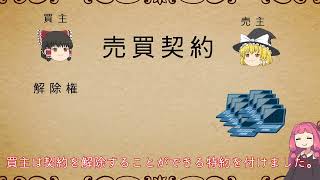 民法を１条から順に解説するよ！　第５４７条　催告による解除権の消滅　【民法改正対応】【ゆっくり・VOICEROID解説】