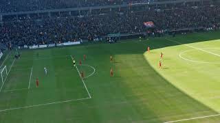 Kocaelispor-Karşıyakaspor taraftar kamerasıyla 1.gol