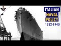 Italian naval policy from 1922 to 1940