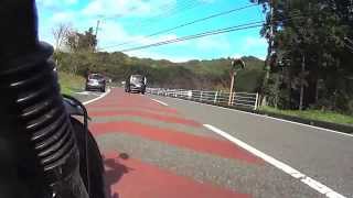 BonnevilleT100で行く もみじロード 11 Nov 2013