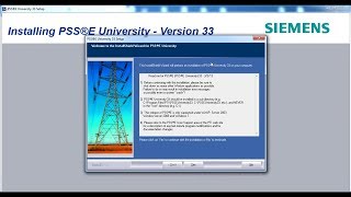 PSSE Tutorial #2 : PSS/E University Version Installation Tutorial