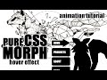 Pure CSS Morph Effect | Awesome UI Hover Animations with CSS Clip Path Property