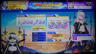 【CHUNITHM】《創造》 ～ Cries, beyond The End (MASTER, 14.9) 1,009,729 45-1-0 FC 手元