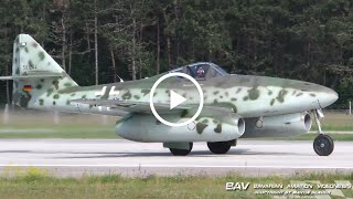 Messerschmitt Me262A-1a - Messerschmitt Stiftung D-IMTT - takeoff at Manching Air Base