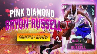 *NEW* PINK DIAMOND BRYON RUSSELL GAMEPLAY! BEST BUDGET SMALL FORWARD IN 2K20 MYTEAM FOR ONLY 5k MT!