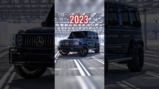 Evolution of merceds benz G wagon.  ( 1980 - 2023 ) #short