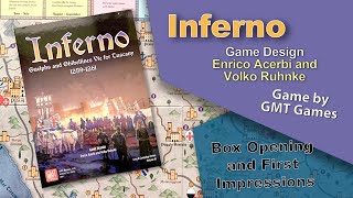 Inferno - Guelphs and Ghibellines vie for Tuscany - First Look - GMT Games