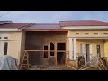 renovasi atap rumah subsidi tipe 36 80 rangka kayu atap superdek house roof renovation