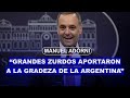 MANUEL ADORNI APUNTÓ CONTRA CFK Y FABIOLA YAÑEZ Y SALUDÓ POR EL DÍA DEL ZURDO