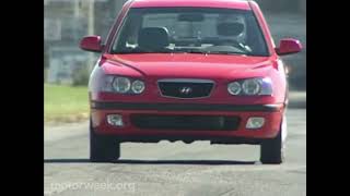 Motorweek 2002 Hyundai Elantra Road Test