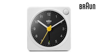 브라운 BC02XWB 무소음 감성 탁상시계 / BRAUN CLOCK BC02XWB