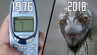 Evolution of Snake Games 1976 - 2018