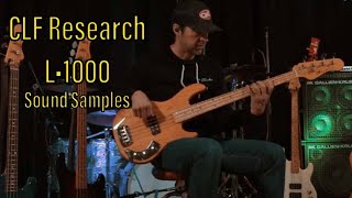 CLF Research L•1000 Sound Samples