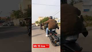 Yamaha Mt15 Live Fall Down 💔#ytshorts #sadstatus traning workout