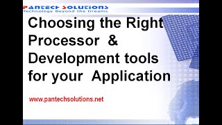 Choosing the Right Processor for your Embedded System Design