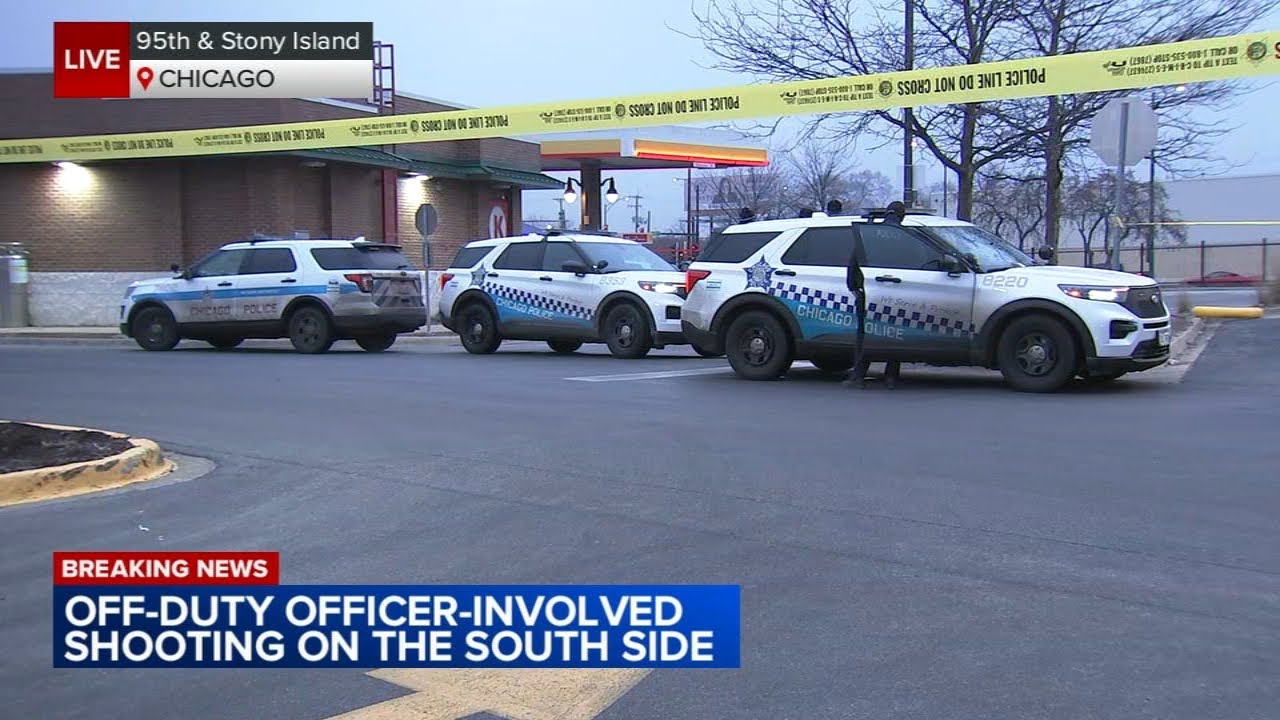 Off-duty Police Officer Involved In Chicago Shooting - YouTube