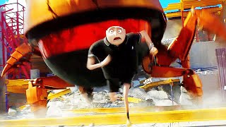 DESPICABLE ME 4 "Gru Vs Giant Robot Cockroach Chase Scene" Trailer (NEW 2024)