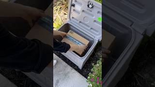 No more stolen packages! #amazondelivery #smarthome #amazonfinds #amazon #homehacks #home #safe