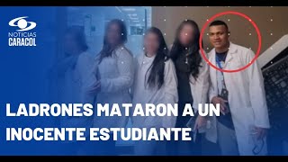 Fleteros mataron a estudiante que se encontraron cuando huían de un robo en Bogotá
