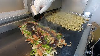 焼きそばキッチンカー密着！社長自ら大型鉄板で豪快に焼く変わり種ナポリタン焼きそば「大磯屋」 japanese foodtruck