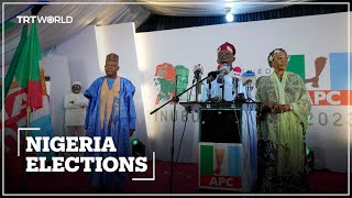 Nigeria's ruling party candidate Bola Tinubu declared winner