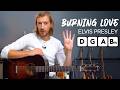 Play 'Burning Love' by Elvis Presley with just 4 chords