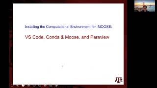 Intro to MOOSE Software-Setting up the computational environment