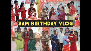 sam birthday function vlog - 1 #udhayasumathi #maduraicouple #tiktok #ussfamily #udhayasamofficial