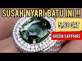 NATURAL GREEN SAPPHIRE TOP QUALITY